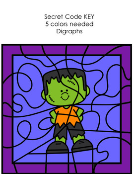Reading System Step 1 No Prep Halloween Color By Code- FUN CVC Words Review - Image 2