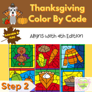 Reading System Step 2 No Prep Thanksgiving Color By Code- FUN Blend Review