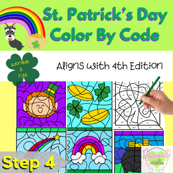 Reading System Step 4 No Prep St. Patrick's Day Color By Code- FUN VCe Syllable Review