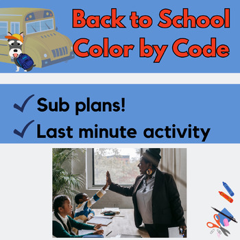 Reading System Step 1 No Prep Back to School Color By Code- FUN CVC Words Review - Image 4