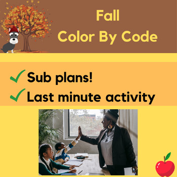 Reading System Step 1 No Prep Fall Color By Code- FUN CVC Words Review - Image 2