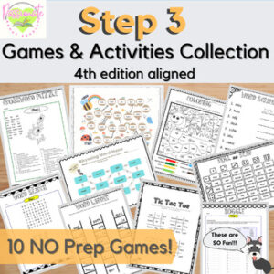 Reading System Step 3- No Prep Collection of 10 FUN Closed, Multisyllable Word Review Games & Activities