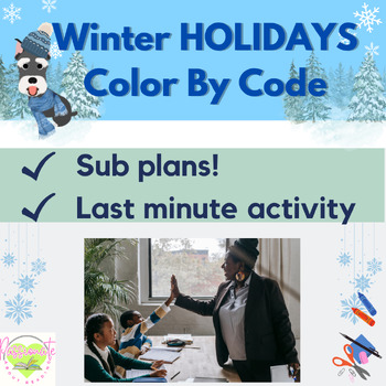 Reading System Step 4 No Prep WINTER HOLIDAYS Color by Code- Fun VCe Syllable Review - Image 2