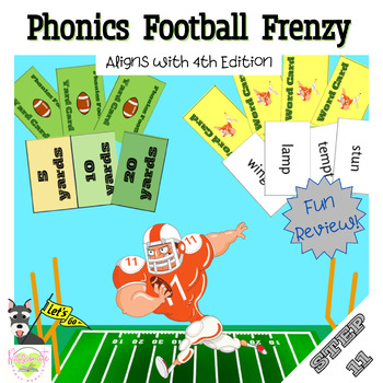 Reading System Step 11- Phonics Football Frenzy Board Game- Fun Advanced Phonics Review