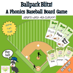 Reading System Step 2 Ballpark Blitz Phonics Baseball Board Game- Fun Blends Review!