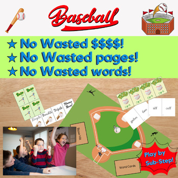 Reading System Step 6 Ballpark Blitz Phonics Baseball Board Game- Fun Suffix & Final Stable SyllableReview! - Image 4