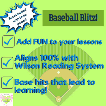 Reading System Step 10 Ballpark Blitz Phonics Baseball Board Game- Fun Advanced Phonics Review! - Image 2