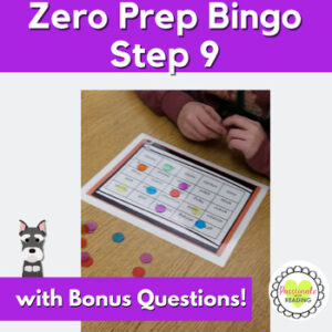Lo Prep Reading System Step 9 Bingo Game (vowel digraph syllable)- A Fun Review!