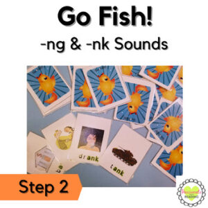 Reading System Step 2 Go Fish! Phonics Card Game for Welded Sounds (-ng, -nk)