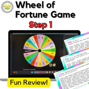 Reading System Step 1 Wheel of Fortune Phonics Game- Reviews CVC words