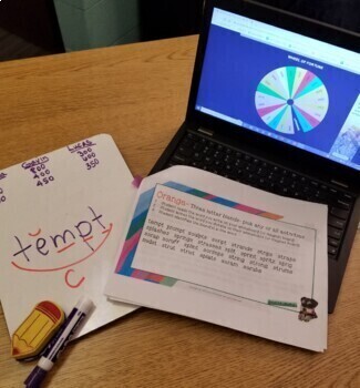 Reading System Step 5 Wheel of Fortune Phonics Game- Reviews Open Syllables - Image 4