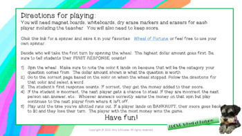 Reading System Step 6 Wheel of Fortune Phonics Game- Reviews Final Stable and Suffixes - Image 2