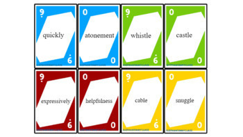 Reading System Step 6 UNO Phonics Card Game - Fun Suffixes & Final Stable Syllable Review! - Image 2