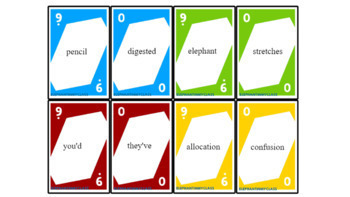 Reading System Step 7 UNO Phonics Card Game - Fun Other sounds of C & G Review! - Image 2