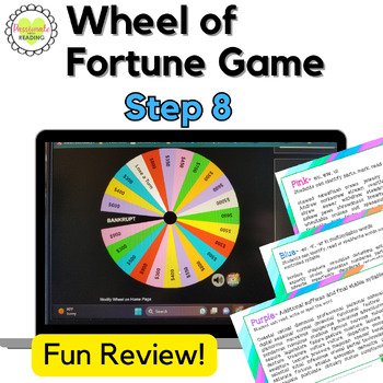 Reading System Step 8 Wheel of Fortune Phonics Game- Reviews r-Controlled Syllables