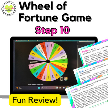 Reading System Step 10 Wheel of Fortune Phonics Game- Reviews Advanced Phonics