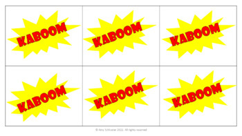 Reading System Step 3 Kaboom Phonics Card Game- Exciting Closed, Multisyllable Word Review - Image 2