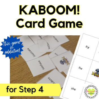 Reading System Step 4 Kaboom Phonics Card Game- Exciting VCe Syllable Review