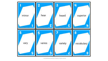 Reading System Step 8 High Frequency Words UNO Card Game- Fast, Fun Review - Image 3