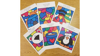 Reading System Step 1 No Prep Winter Color By Code- FUN CVC Words Review - Image 4