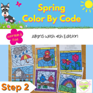 Reading System Step 2 No Prep Spring Color By Code- FUN Blend Review