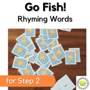 Reading System Step 2 Go Fish Rhyming Words Card Game- Fun Blends Review
