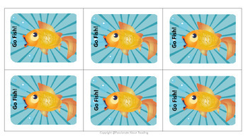 Reading System Step 6 Go Fish Rhyming Words Card Game- Fun Suffix & Final Stable Syllable Review - Image 2