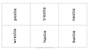 Reading System Step 6 Go Fish Rhyming Words Card Game- Fun Suffix & Final Stable Syllable Review - Image 3
