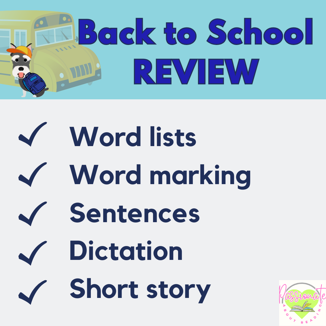 No Prep Back to School Phonics Review Bundle for Steps 1-9, Wilson Reading System Aligned - Image 2