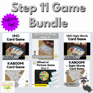 Step 11 Games Bundle, Wilson Reading System Aligned