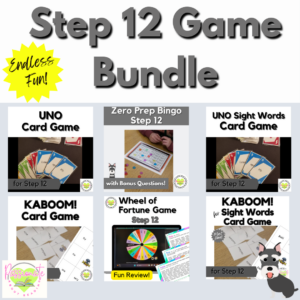 Step 12 Games Bundle, Wilson Reading System Aligned