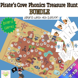 Pirate’s Cove Treasure Hunt Bundle, Reading System Aligned Steps 7-12