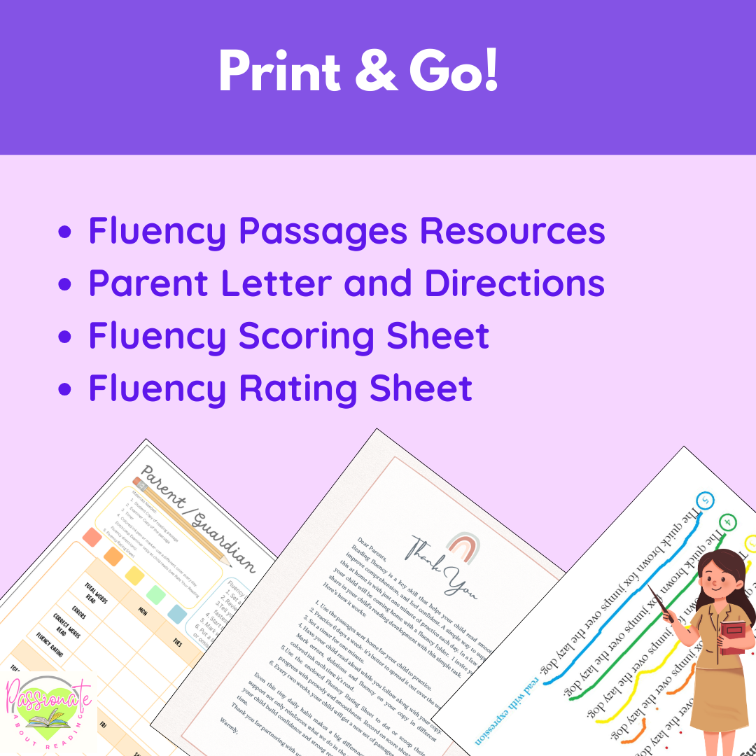 Repeated Reading Fluency Starter Kit - Image 3