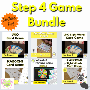Step 4 Games Bundle, Wilson Reading System Aligned