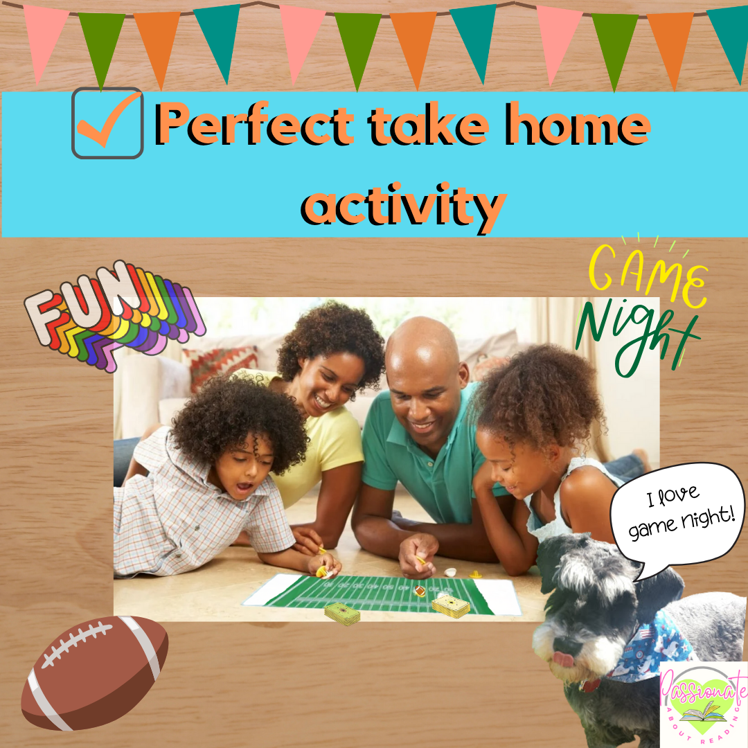 Football Frenzy Board Game Bundle for Steps 1-6, Wilson Reading System Aligned - Image 5