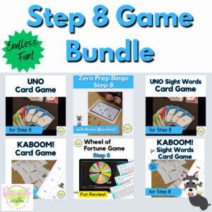 Step 8 Games Bundle, Wilson Reading System Aligned