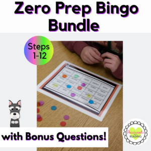 BINGO Bundle Steps 1-12, Wilson Reading System Aligned