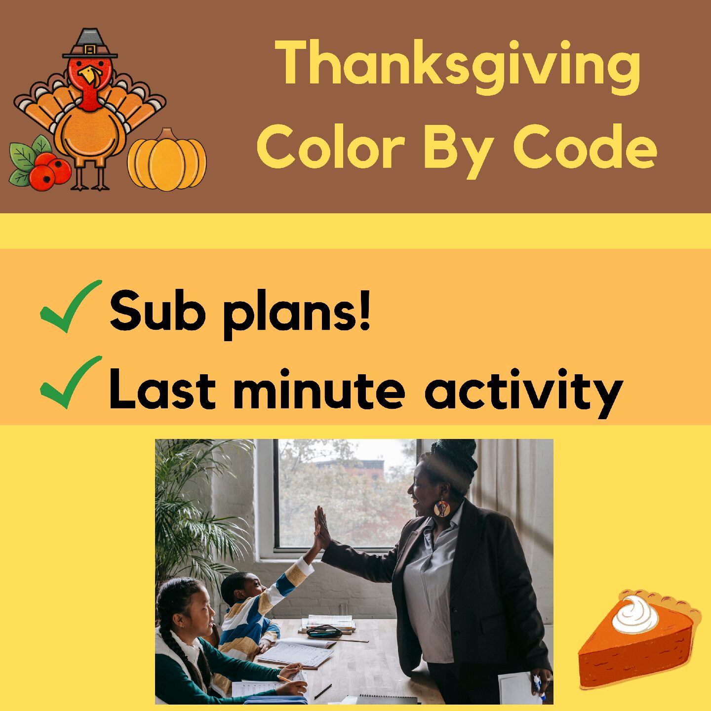 No Prep Thanksgiving Color By Code Bundle for Steps1-6, Wilson Reading System Aligned - Image 2