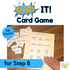 Reading System Step 8 SLAP It! (r-controlled syllable) Fun Phonics Review Game