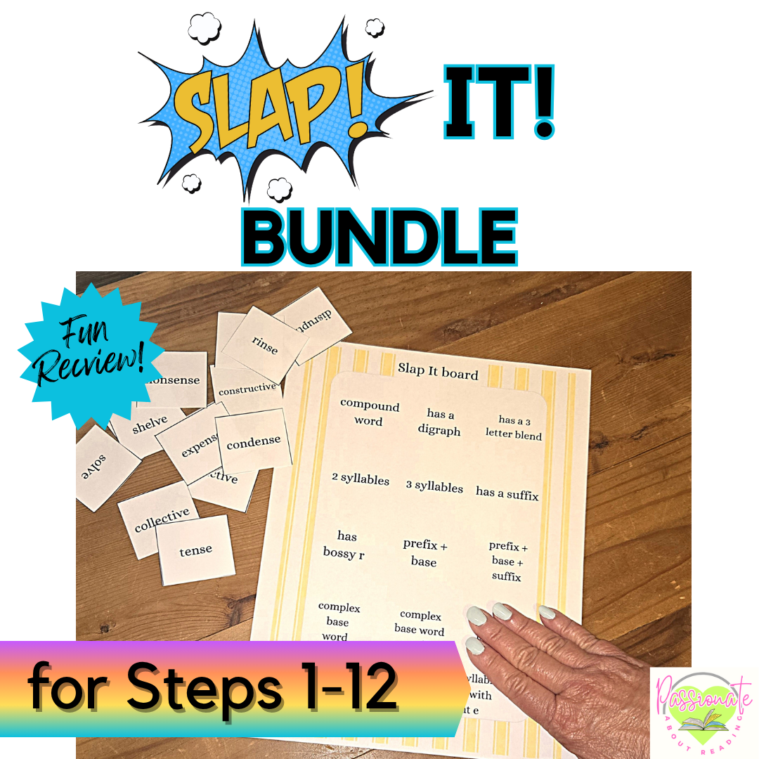 Reading System SLAP It! Bundle Steps 1-12